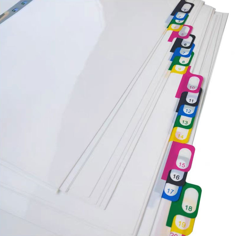 5/10/20 Sheets/Lot A4 Bölücü D - Tab Divider A4 incelemesi ve fiyatı