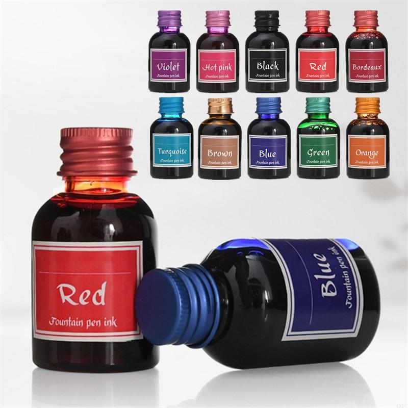 10 renk 1 şişe saf renkli 30 m - Fountain Pen Bottled Ink incelemesi ve fiyatı