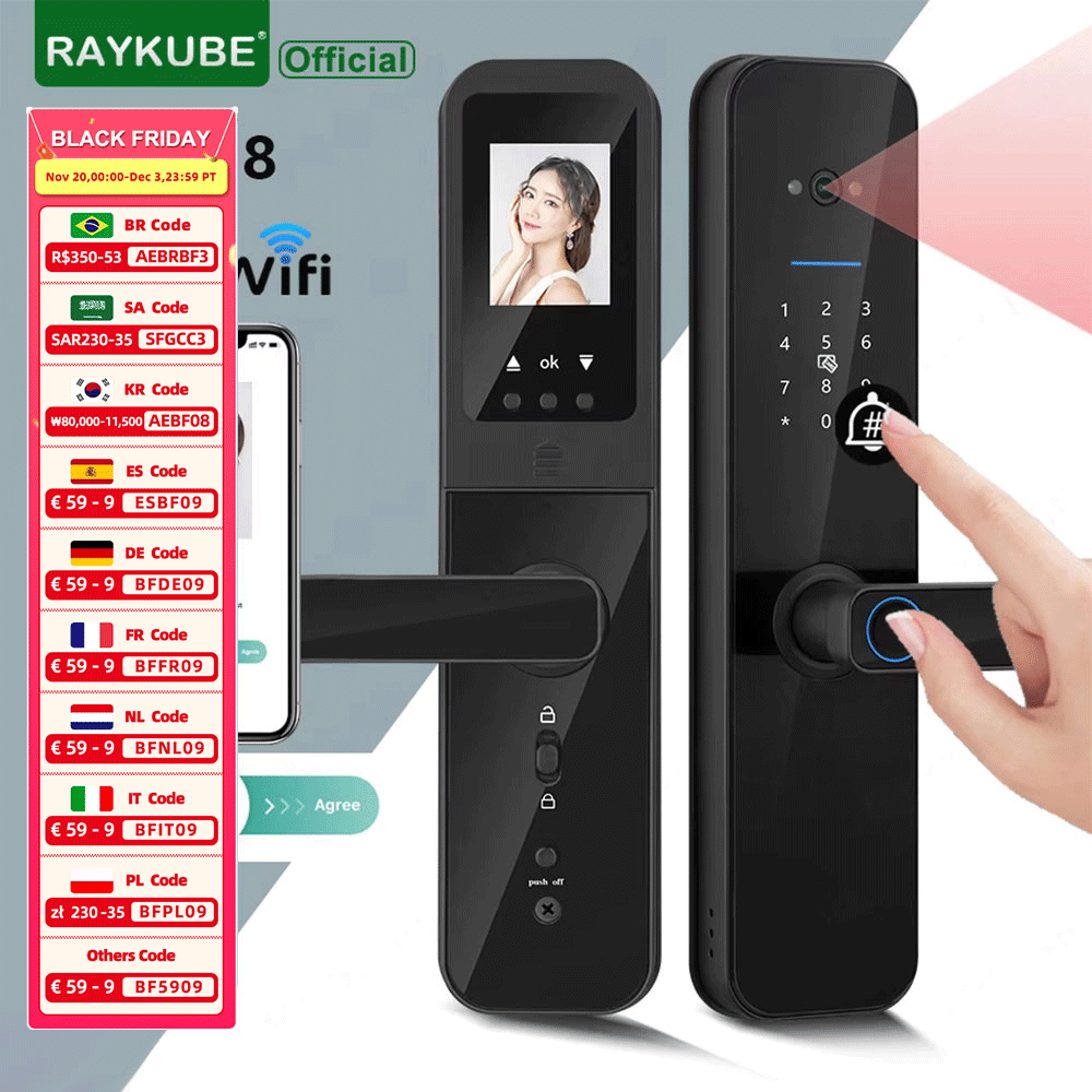 RAYKUBE F008 Tuya Wifi gözetle - Letter Opener Brass incelemesi ve fiyatı