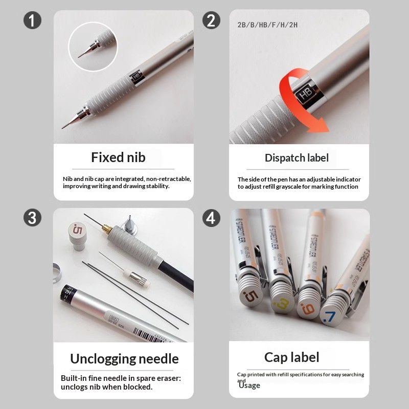 Staedtler 925 Tam Metal Tasarı - Mechanical Pencil 0.3 incelemesi ve fiyatı
