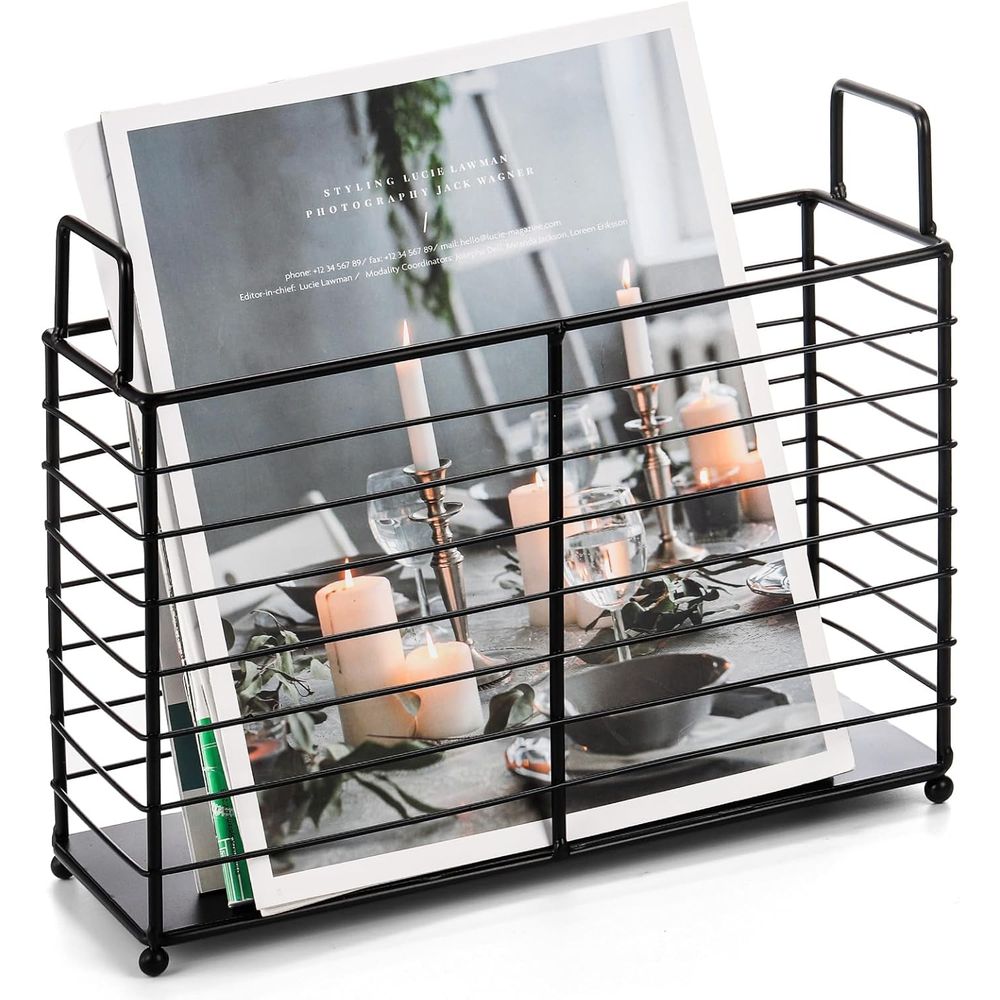 Metal Dergi Rafı, Gazete Kitap - Magazine Holder Rack incelemesi ve fiyatı