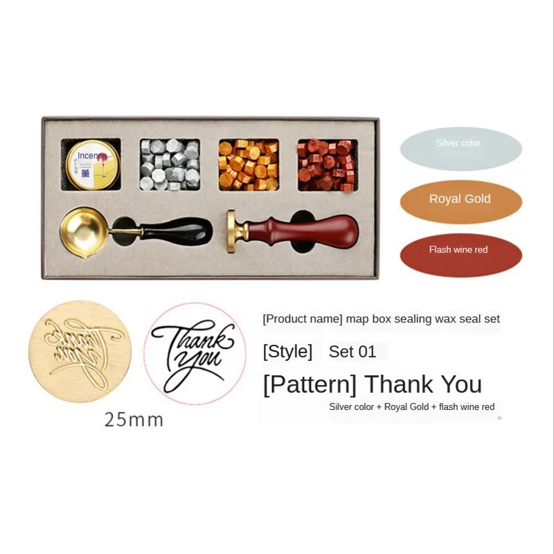 DIY Pullar mühür mumu Kutusu K - Wax Seal Stamp Set incelemesi ve fiyatı