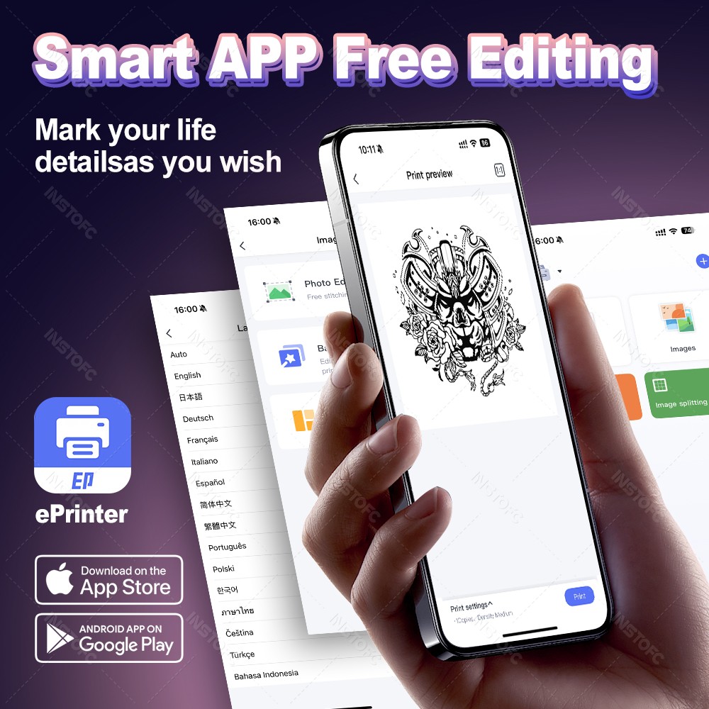 Mini Dövme Şablon Yazıcısı AIM - Ink Blotter Paper incelemesi ve fiyatı