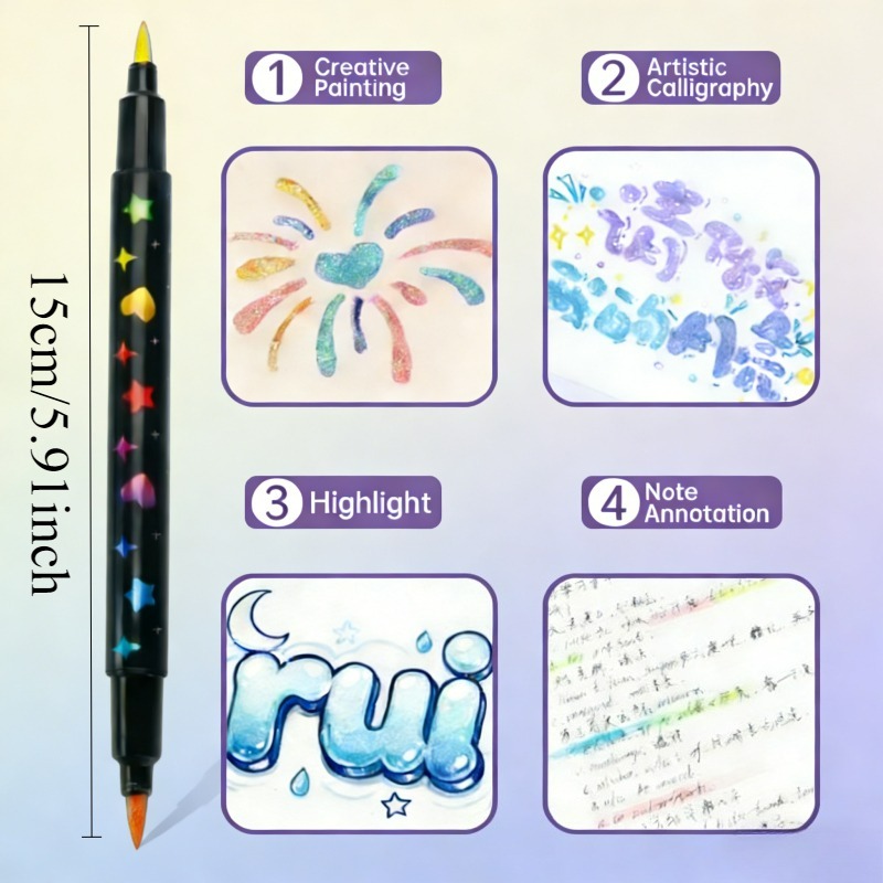 96/24 Renkli Çift Uçlu Simli R - Correction Pen Fine incelemesi ve fiyatı