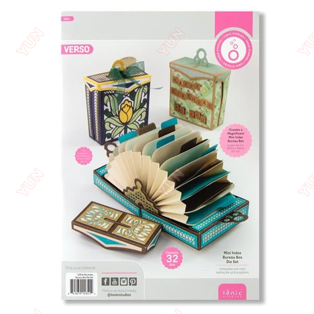 Mini İndeks Bürosu Kutu Kalıp  - Card Index Box incelemesi ve fiyatı