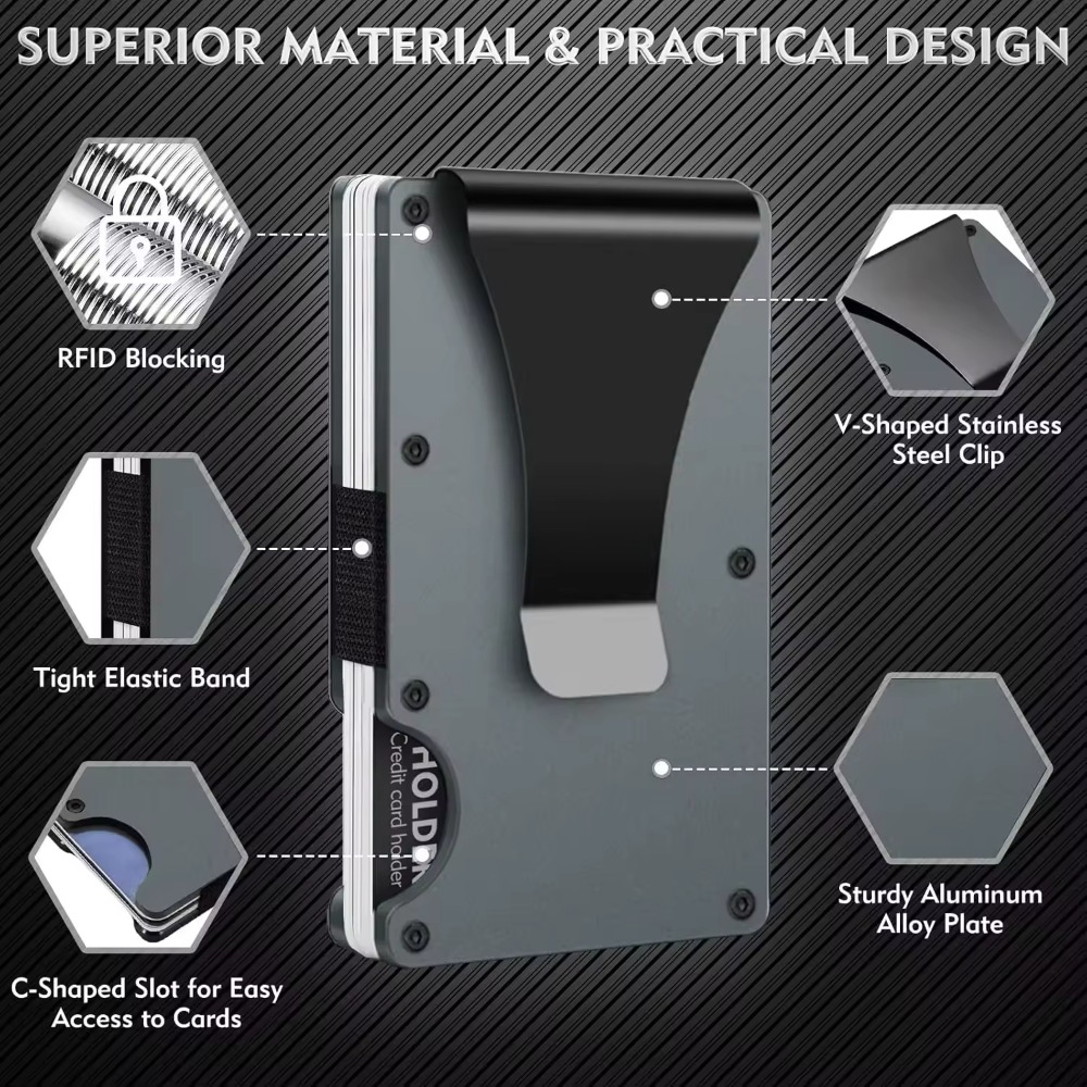 Alüminyum Alaşımlı RFID Engell - Index Card Holder incelemesi ve fiyatı