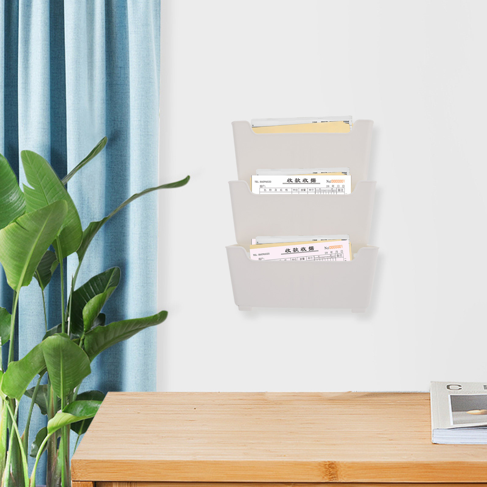 1 takım duvar dosya düzenleyic - Magazine Holder Rack incelemesi ve fiyatı