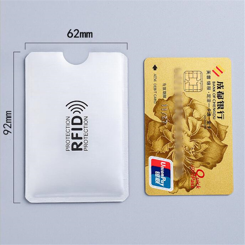 5-20PCS Anti Rfid kart tutucu  - Card Index Box incelemesi ve fiyatı