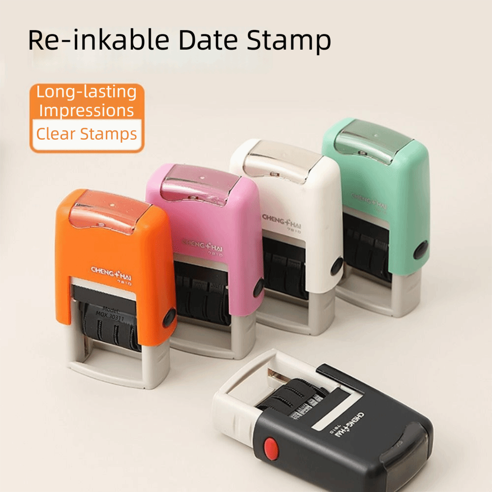 Otomatik Mürekkep Geri Dönüşlü - Rubber Date Stamp incelemesi ve fiyatı