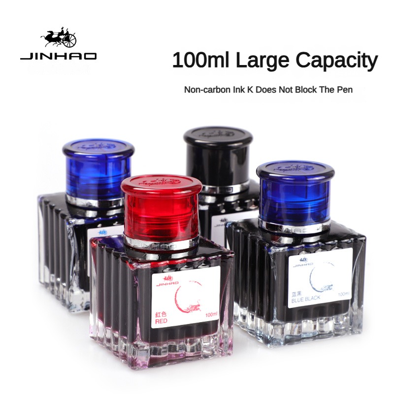 JINHAO 100/50/30ml dolma kalem - Fountain Pen Bottled Ink incelemesi ve fiyatı