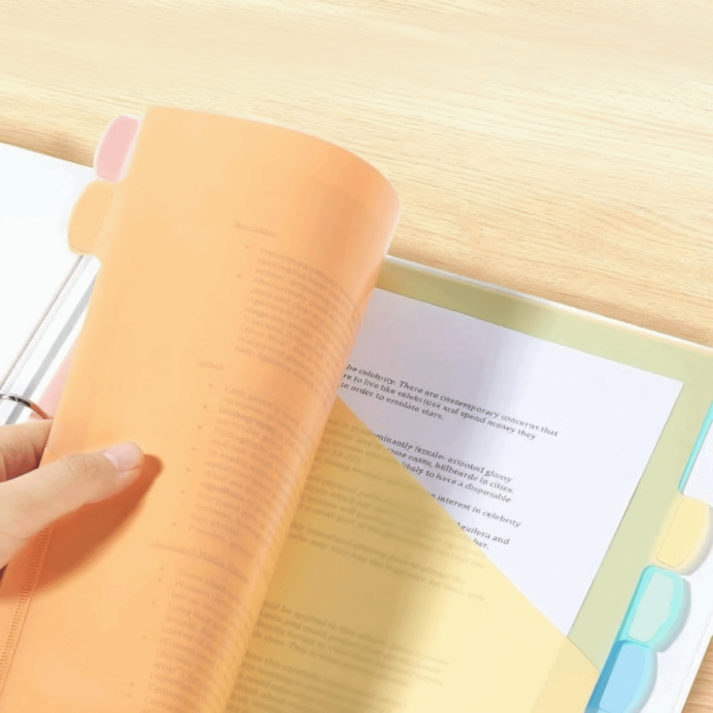 8 adet A4 Pastel Dosya Ayırıcı - Tab Divider A4 incelemesi ve fiyatı