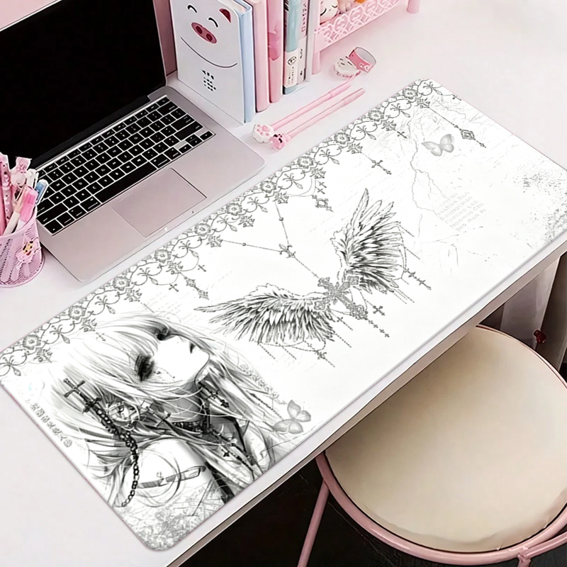 Deri Mousepad Siyah Beyaz Anim - Leather Desk Pad incelemesi ve fiyatı