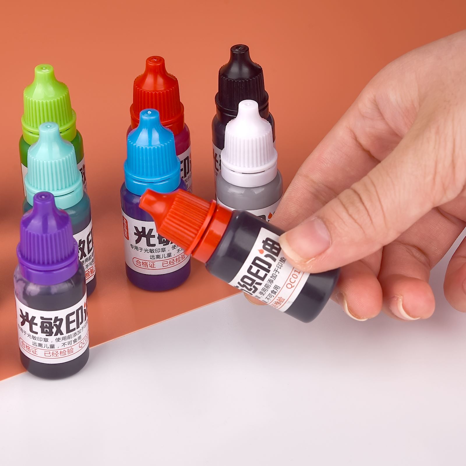 10 ml Dolum Mürekkebi 13 Renk  - Rubber Date Stamp incelemesi ve fiyatı